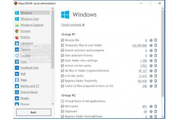 Wipe 2020.20, Logitech G HUB 2020.12.3534, and more