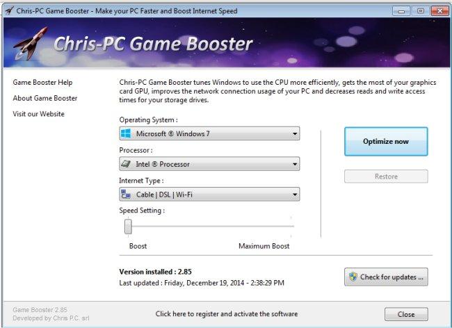 Hæderlig overbelastning Høring Chris-PC RAM Booster 5.15.15 released and more