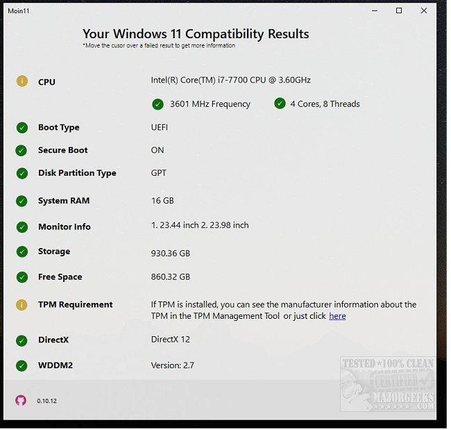 windows 11 compatibility checker online