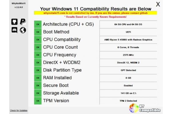 WhyNotWin11 2.3.0.3 released