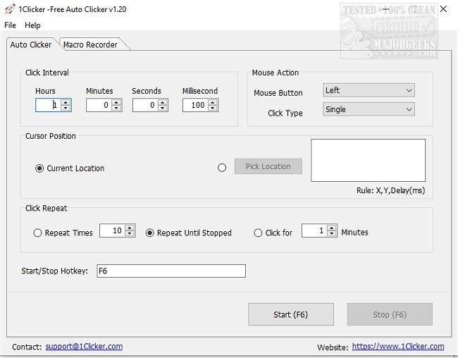 Download Speed Auto Clicker - MajorGeeks