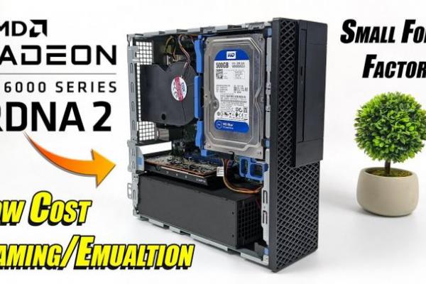 A Fast Low-Cost Awesome SFF Gaming PC! RX 6400 RDNA2 Power and more