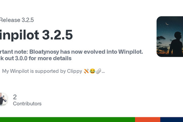 Winpilot 3.2.5 released