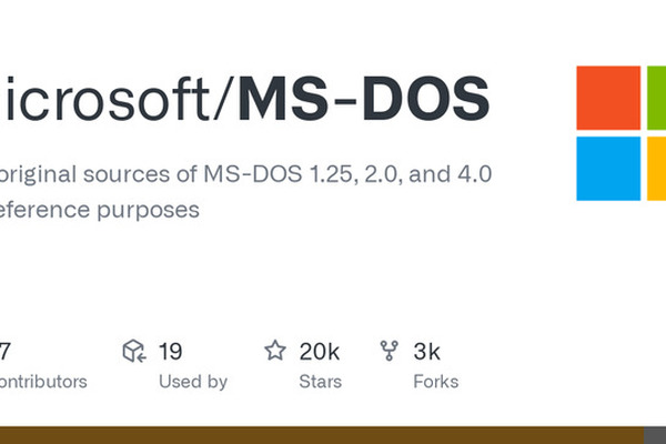 MS-DOS 4.0 Source Code released