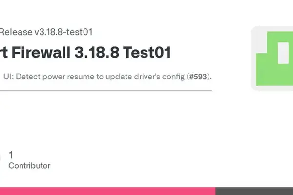 Fort Firewall 3.18.8 Test01 released