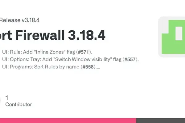 Fort Firewall 3.18.4 released