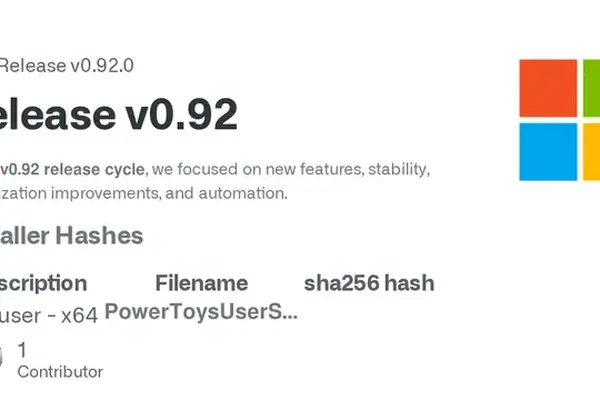 PowerToys 0.92 released