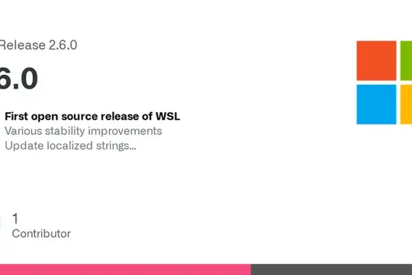 WSL 2.6.0 Pre-release released
