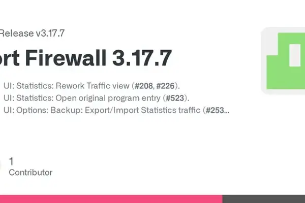 Fort Firewall 3.17.8 released