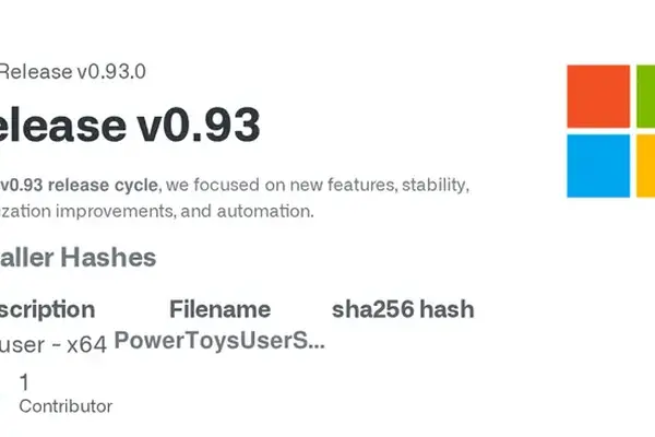 PowerToys 0.93 released