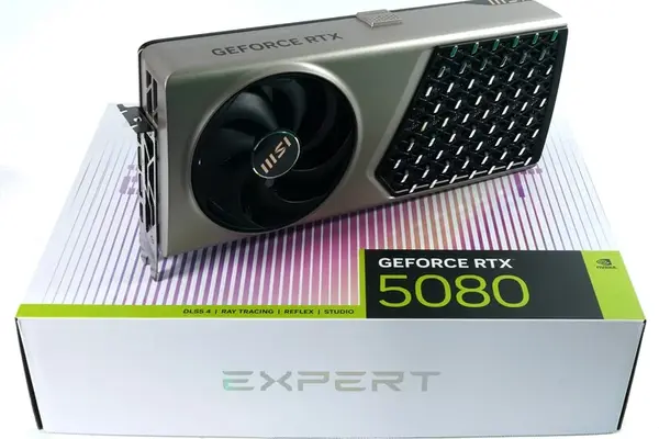 MSI GeForce RTX 5080 EXPERT Reviews and more