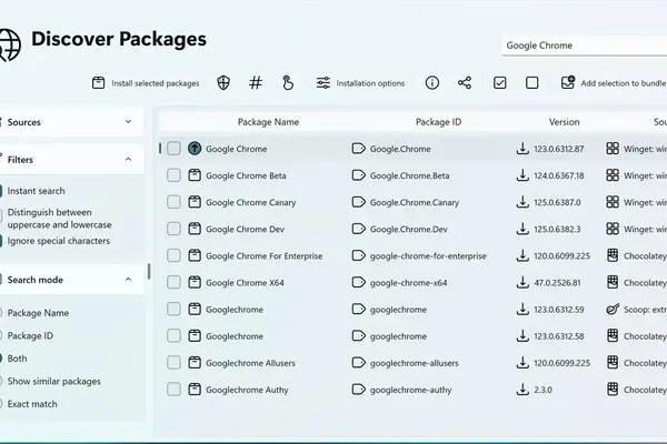 UniGetUI 3.3.5 released