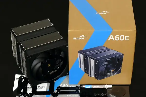 Sama A60E CPU Cooler Review and more