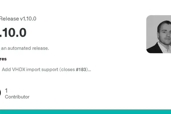 WSL2 Distro Manager 1.10.0 released