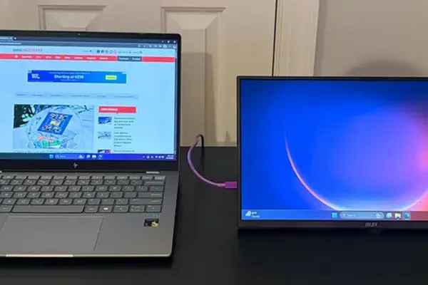 MSI Pro MP165 E6 Portable Monitor review and more