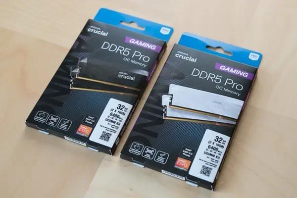 Crucial Pro DDR5-6400 CL32 Gaming Memory Review and more