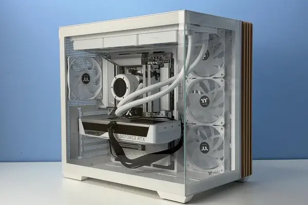 Thermaltake View 380 WS ARGB Snow Mid Tower Chassis Review: A Clean Design for Builders and more