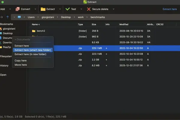 PeaZip 11.0.0 released