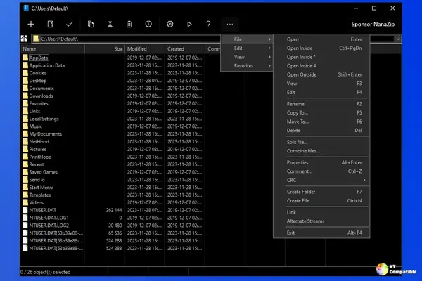 NanaZip 6.0 Update 3 (6.0.1691.0) released