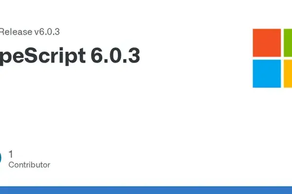 TypeScript 6.0.3 released