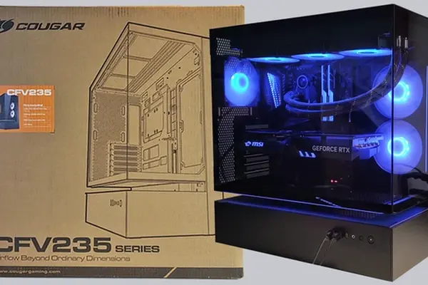 Cougar CFV235 Case, Nvidia RTX Spark AI Platform, Flydigi Vader 5S Controller, and Radeon RX 9070 GRE Graphics Cards