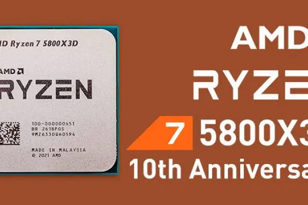 Reviews Roundup: AMD Ryzen 7 5800X3D 10th Anniversary Review: $340 AM4 Refresh, MOZA AY210 Yoke, and PCCOOLER YS1200 PSU