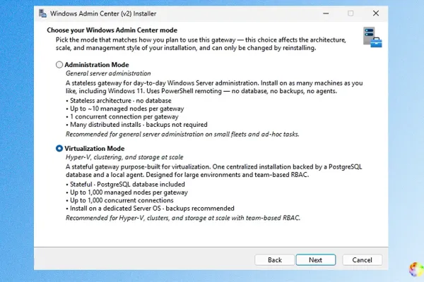 Windows Admin Center 2610 Preview Merges Two Installers into One