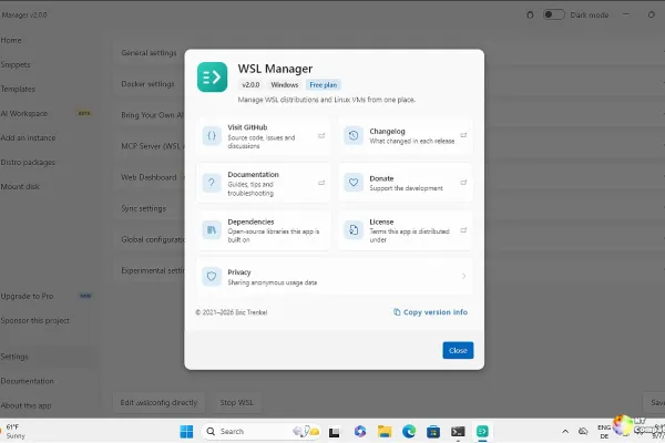 WSL Manager 2.0 Ships with macOS Support, AI Agent, and MCP Tooling