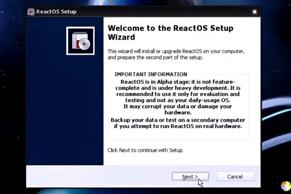 ReactOS 0.4.16 Released: Graphical Installer, HD Audio, and Wine 10 Sync